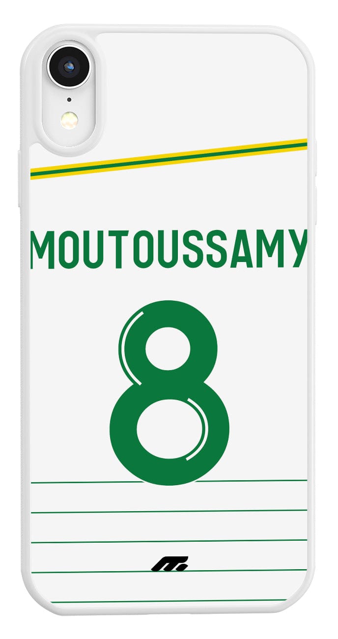 Coque de protection personnalisée de Moutoussamy au FC Nantes pour téléphone