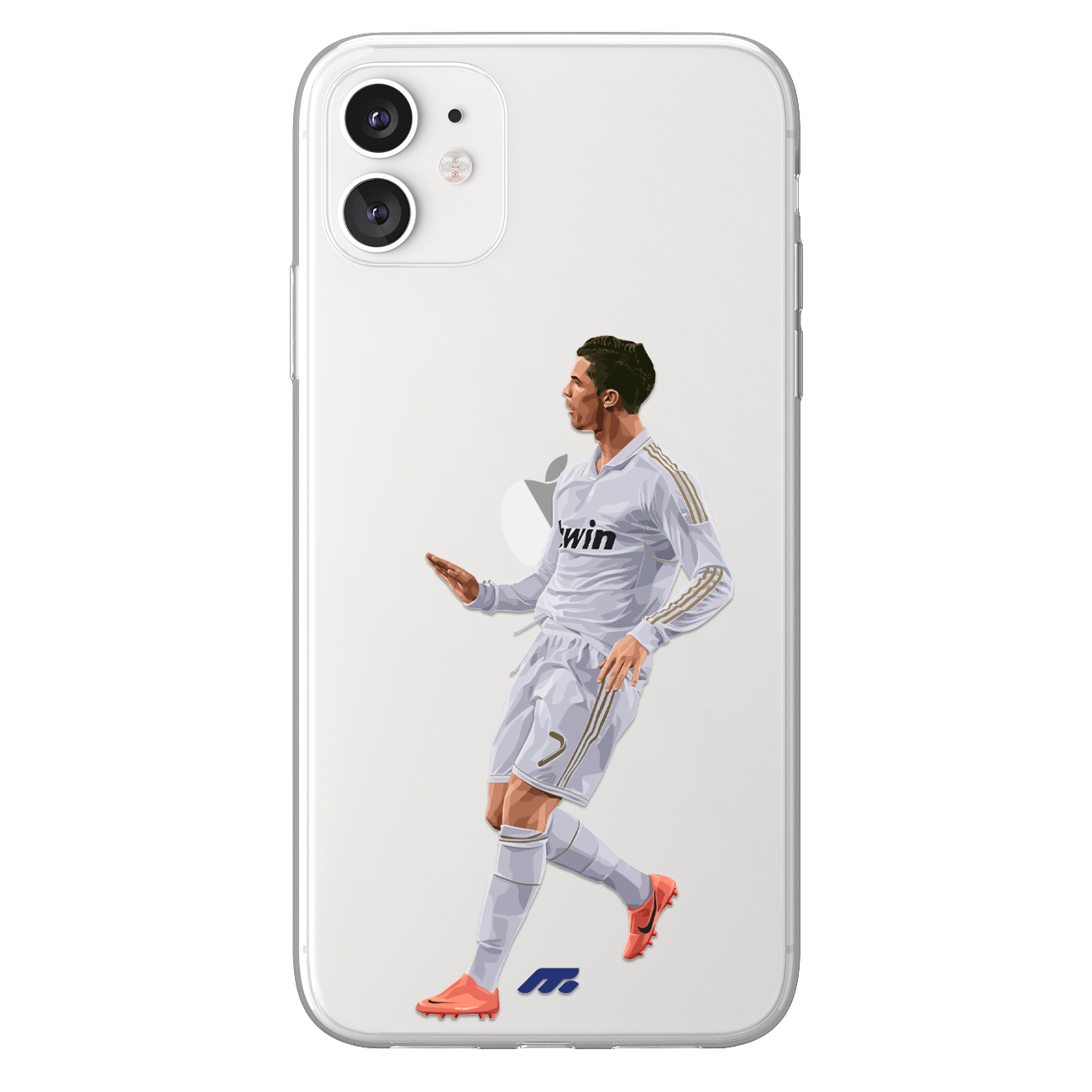 Coque Cristiano Ronaldo de Football Real Madrid CF