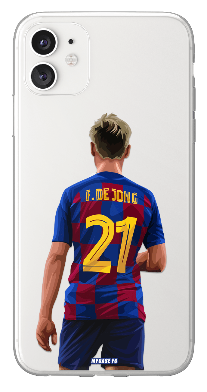 Coque de Frenkie De Jong au FC Barcelone pour téléphone