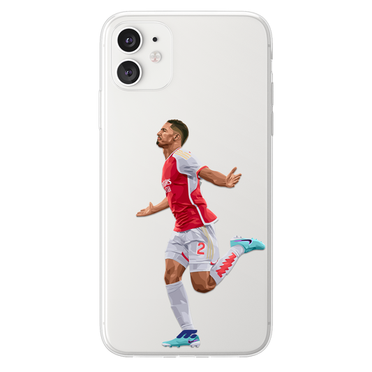 Coque Saliba de Football Arsenal FC