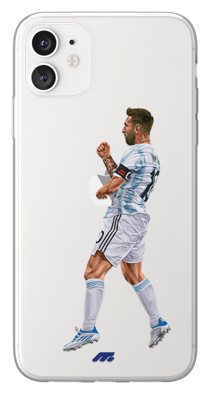 Coque de protection Messi avec l'Argentine pour Téléphone