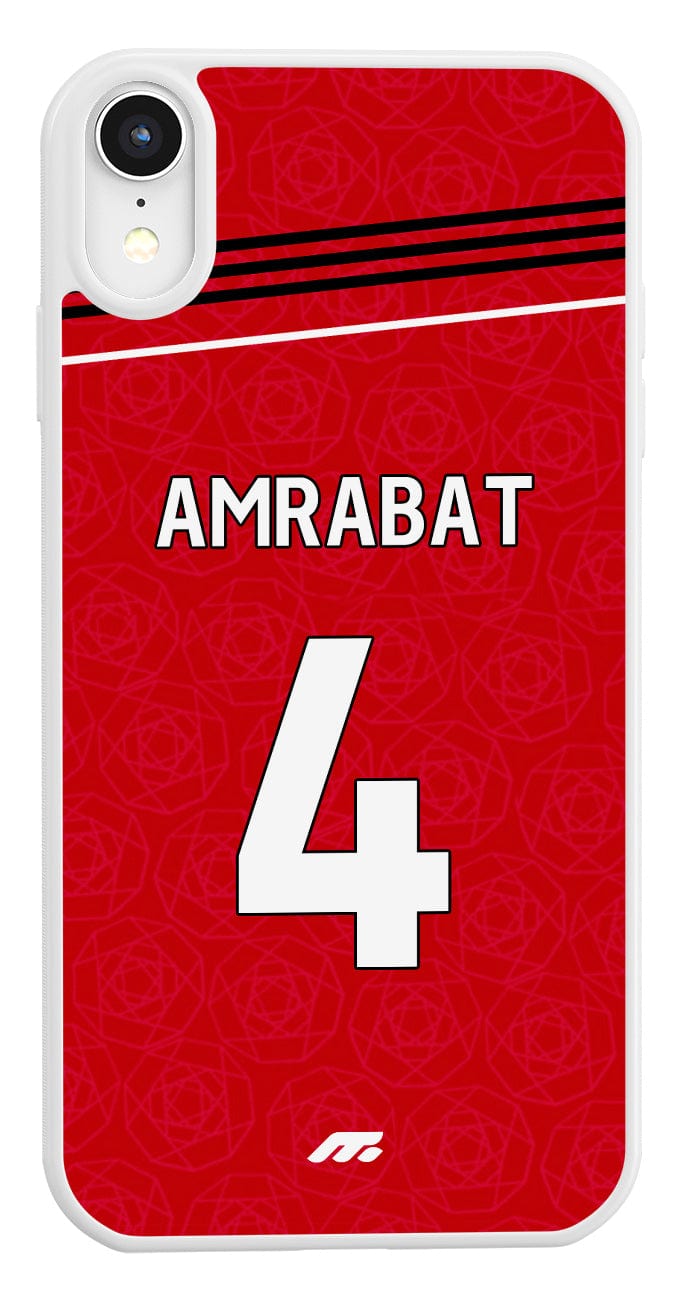 Coque de protection domicile de Amrabat à Manchester United pour téléphone