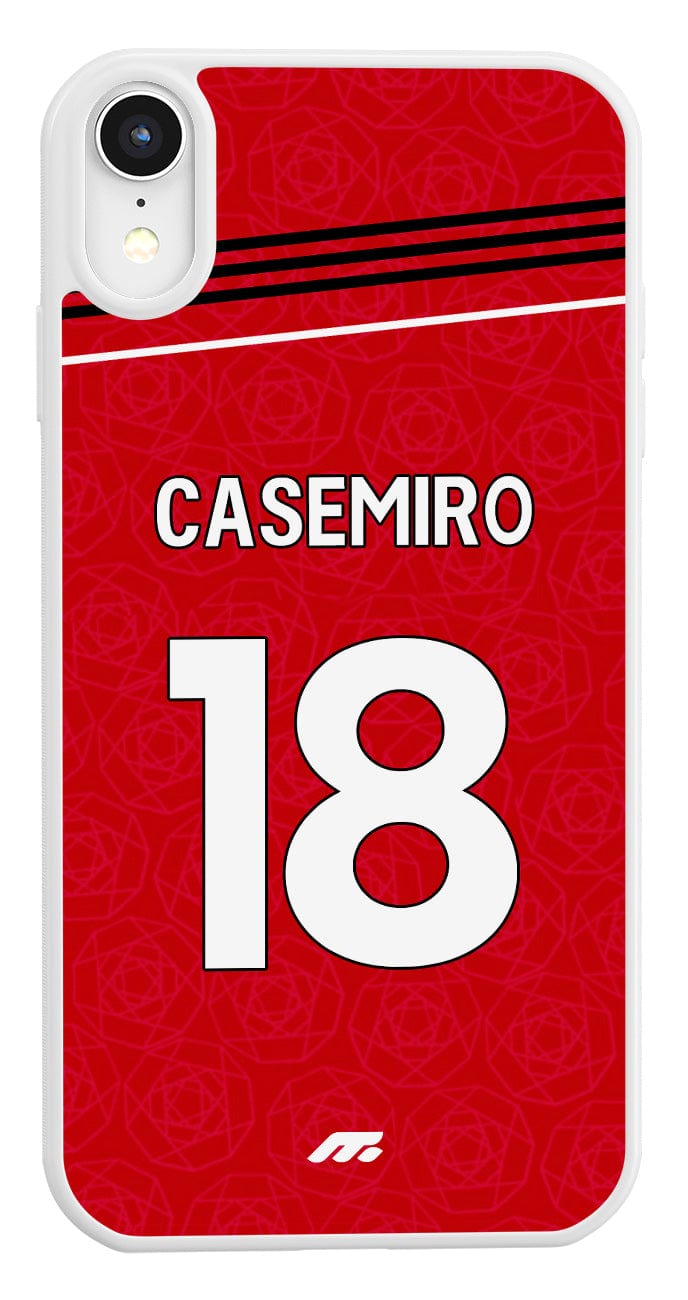 Coque de protection domicile de Casemiro à Manchester United pour téléphone