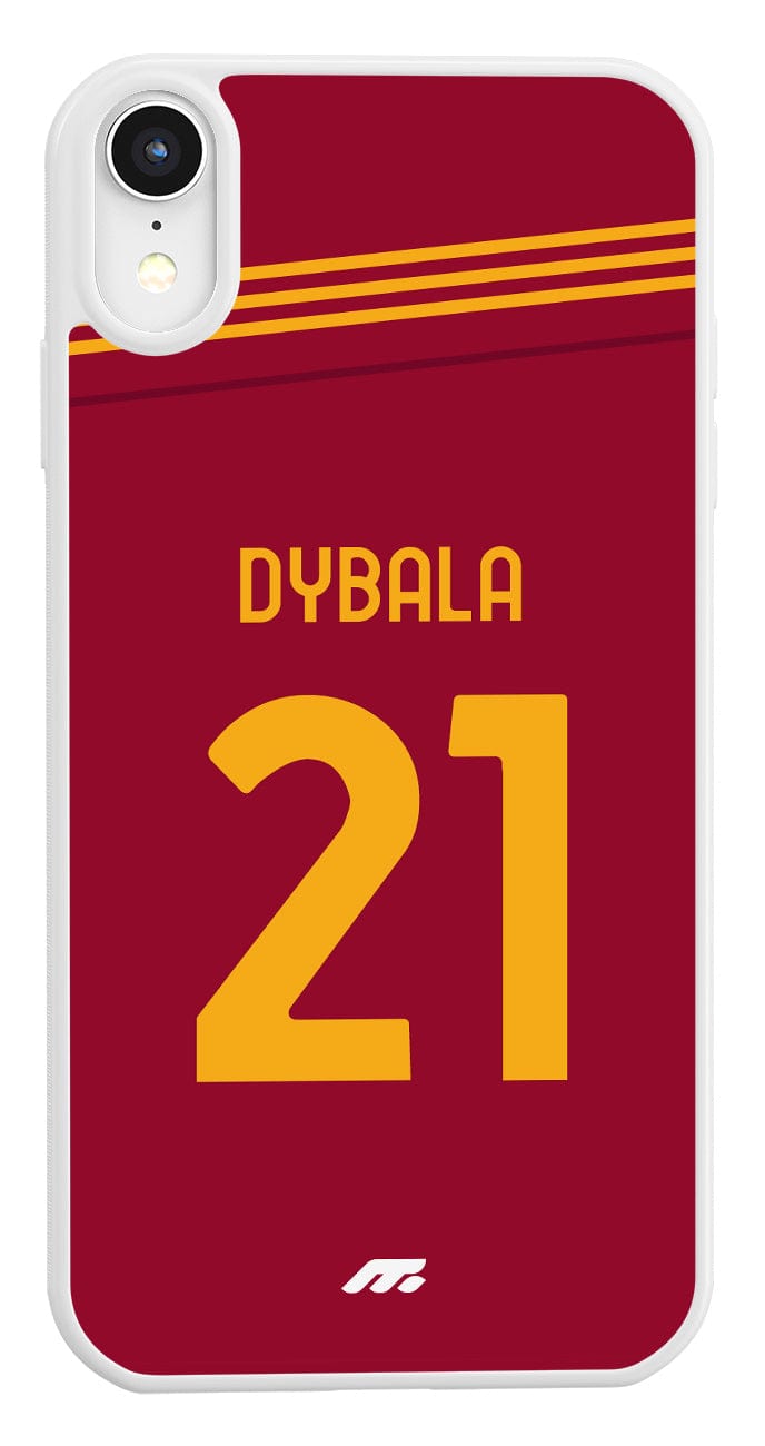 Coque de protection domicile de Dybala à l'AS Roma pour téléphone