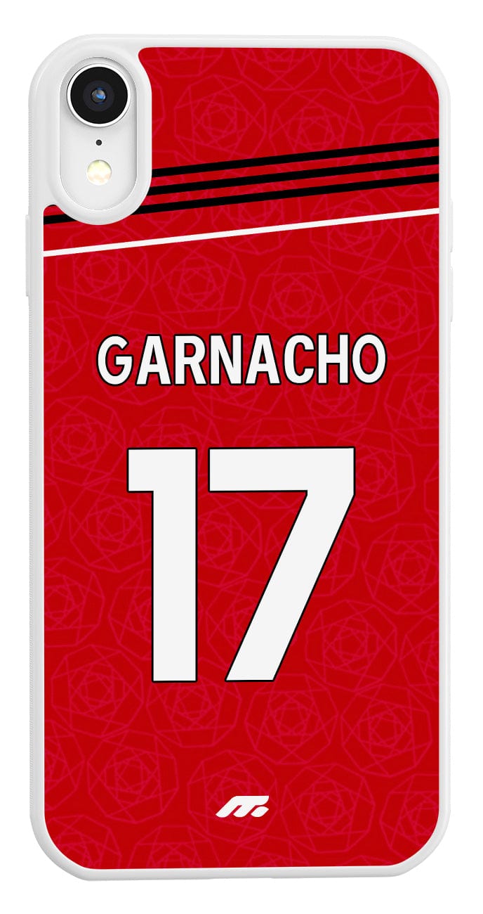 Coque de protection domicile de Garnacho à Manchester United pour téléphone
