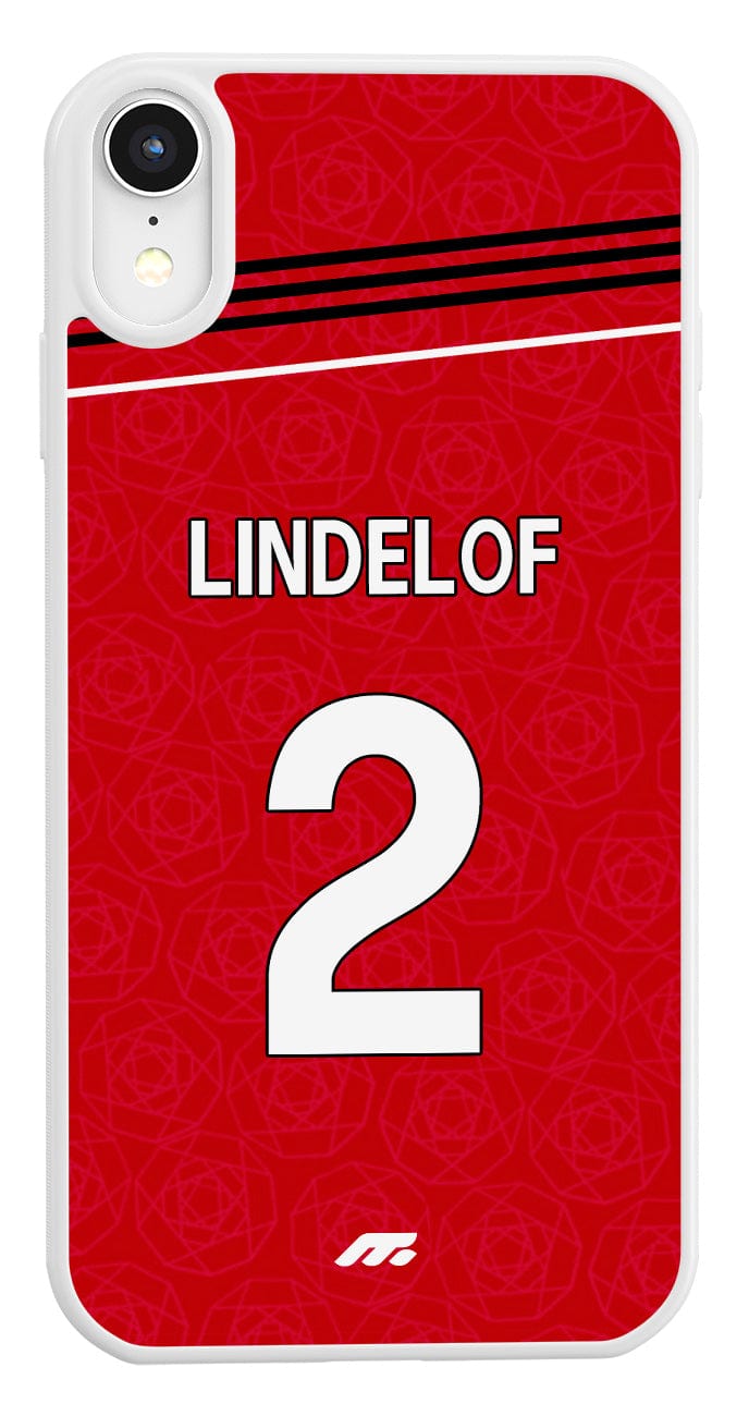 Coque de protection domicile de Lindelof à Manchester United pour téléphone