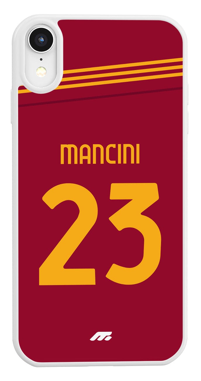 Coque de protection domicile de Mancini à l'AS Roma pour téléphone