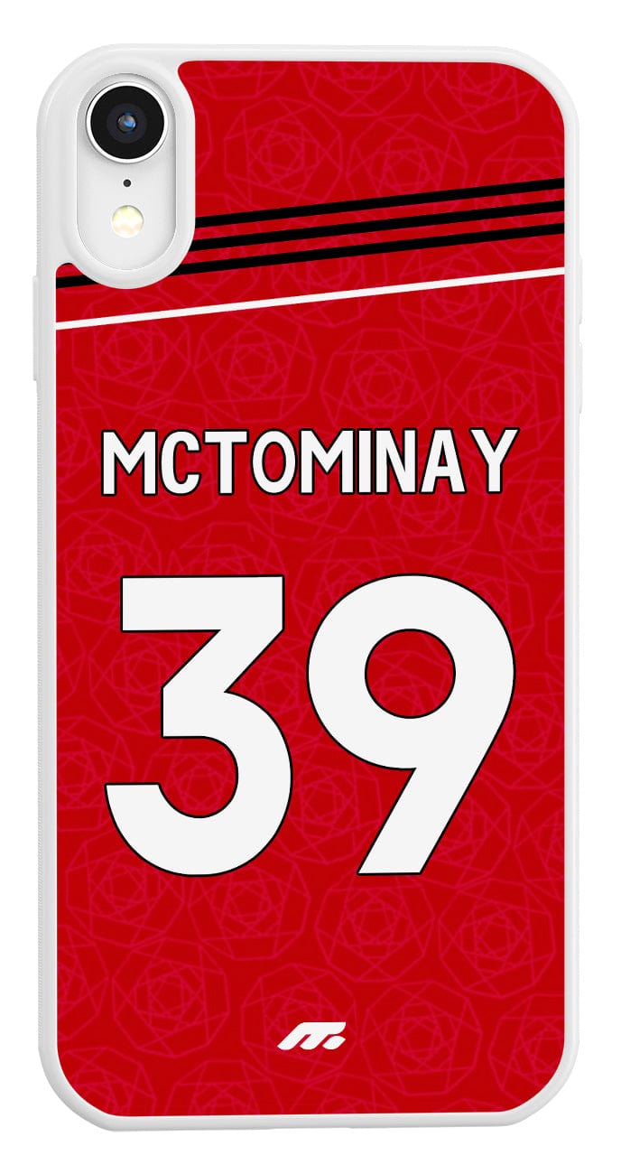 Coque de protection domicile de McTominay à Manchester United pour téléphone