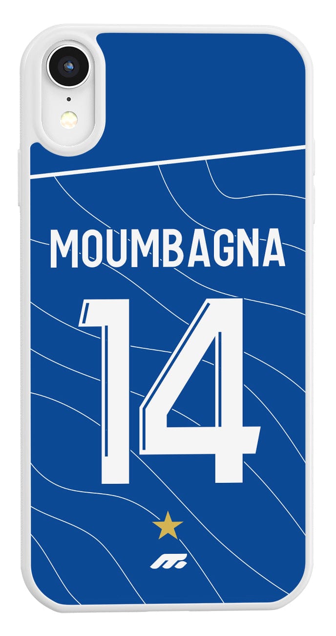 Coque de protection exterieur de Moumbagna a l'Olympique de Marseille OM pour téléphone