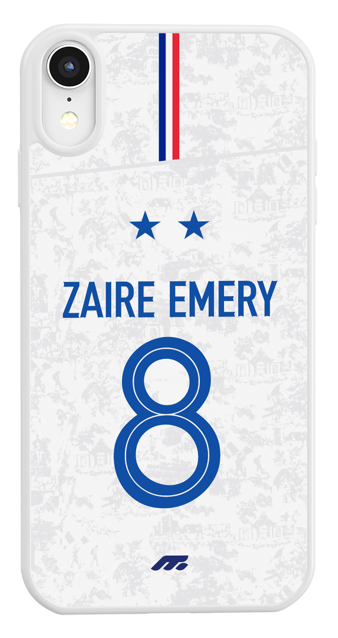Coque de protection exterieur de Zaire Emery en Equipe de France pour iPhone 15