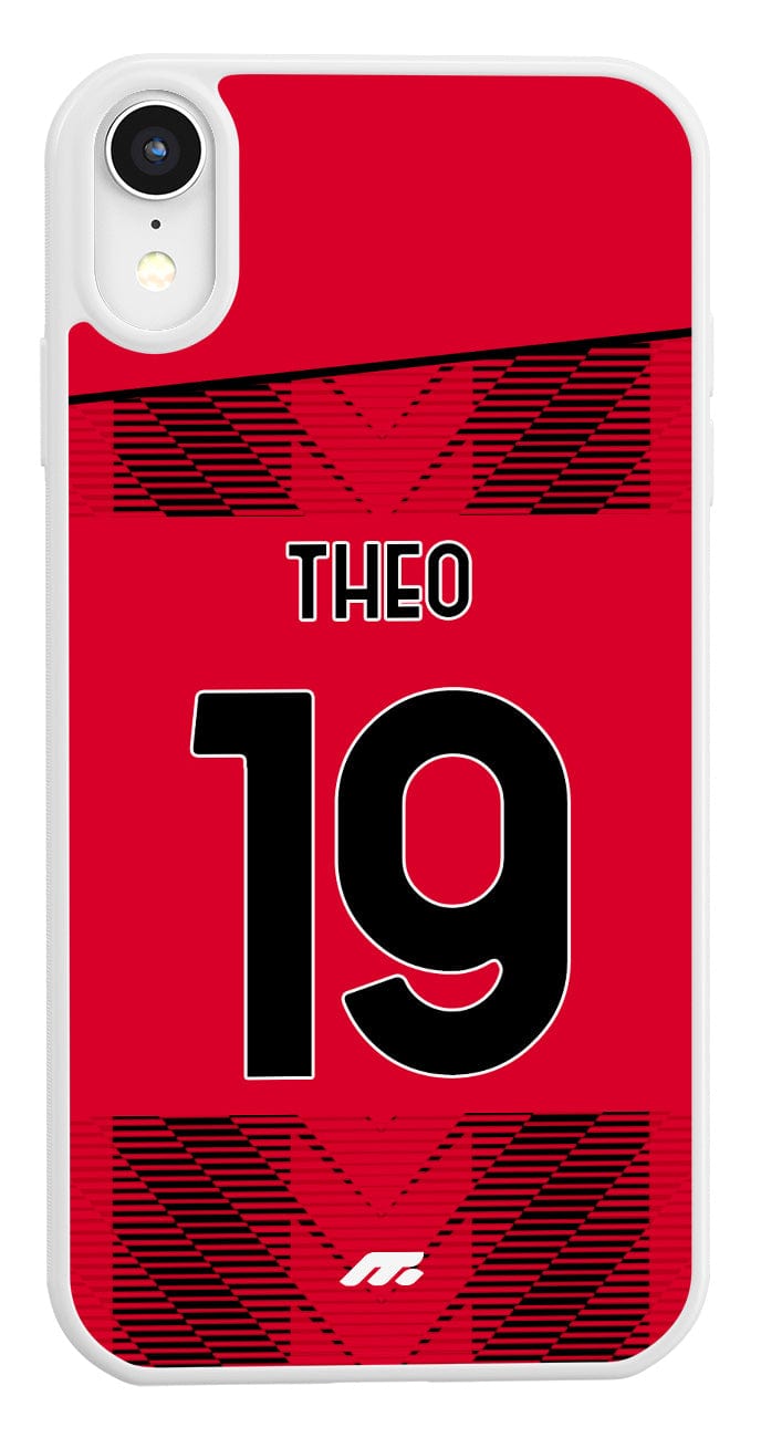 Coque de téléphone domicile de Theo Hernandez au Milan AC pour téléphone