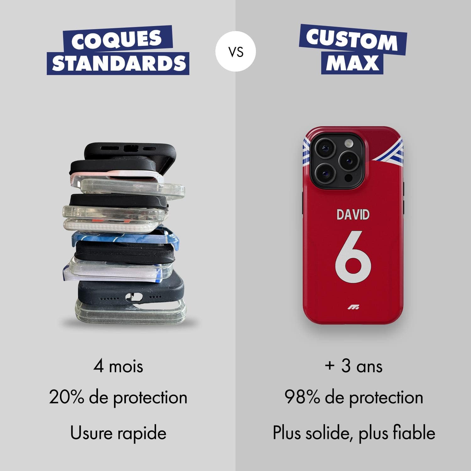 coque de téléphone ARSENAL - CUSTOM MAX