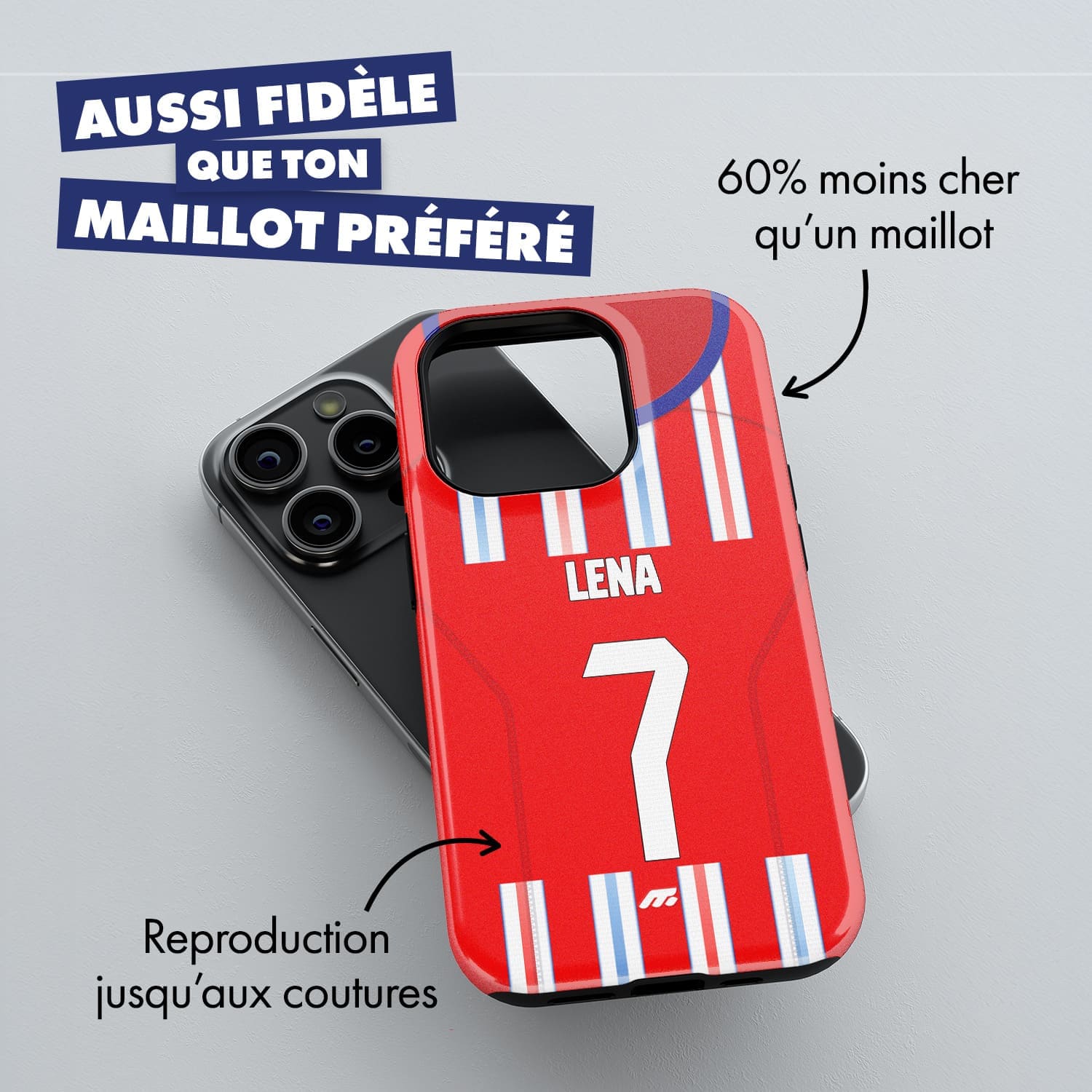 coque de téléphone ATLETICO - CUSTOM MAX