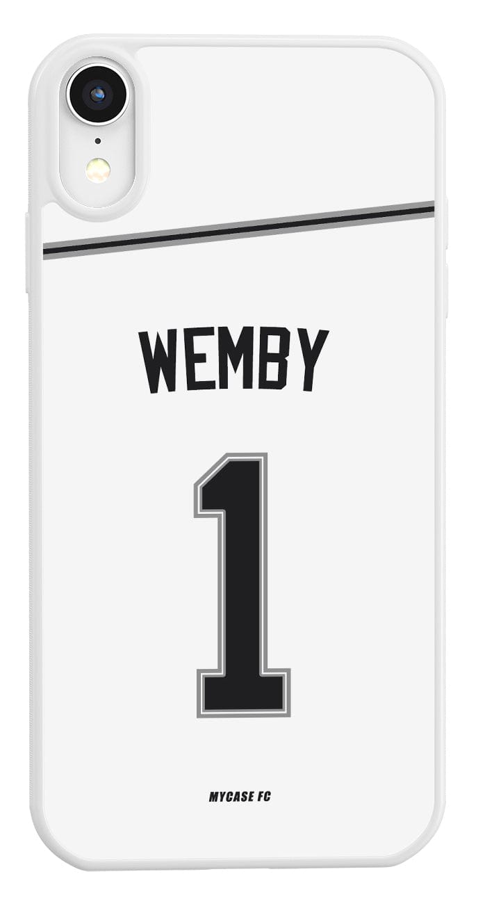 Coque de telephone Association de Wemby avec les Spurs de San Antonio pour téléphone