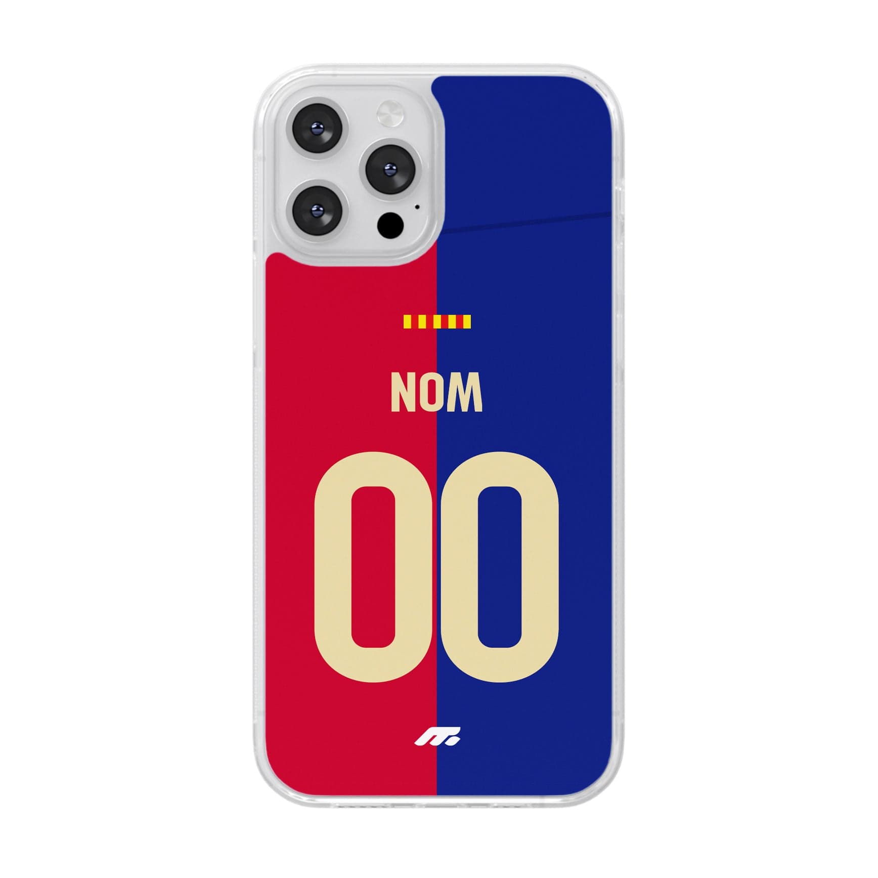 Coque FC Barcelona football personnalisable pour téléphone - iPhone, Samsung, Google, Xiaomi, Oppo