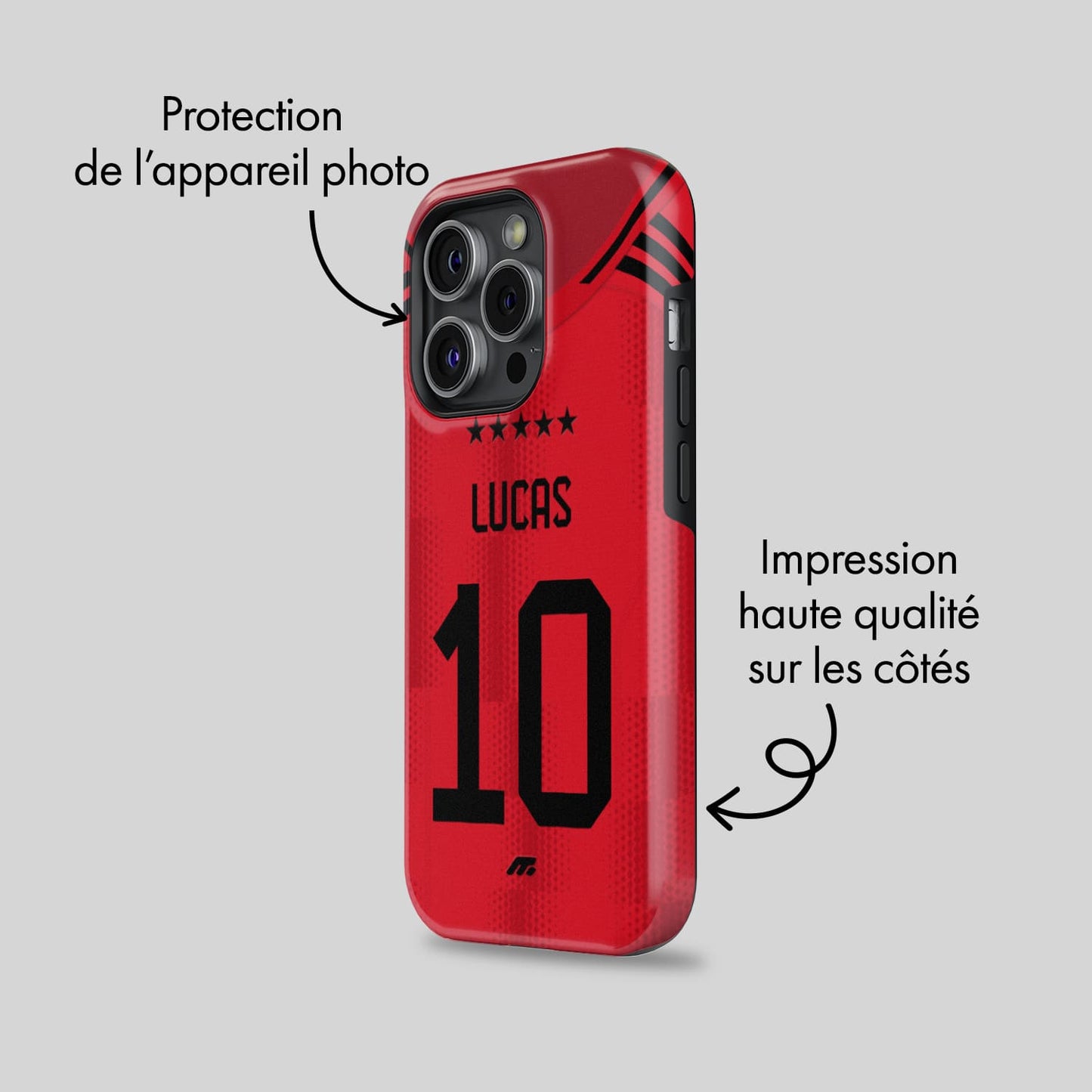 Coque Bayern Munich football personnalisable pour téléphone