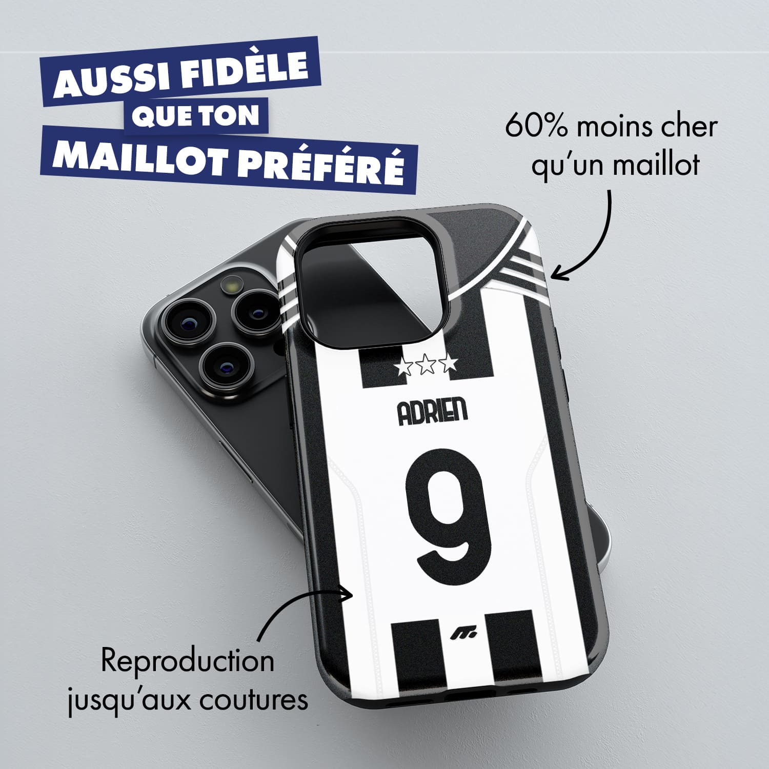 coque de téléphone JUVENTUS - CUSTOM MAX