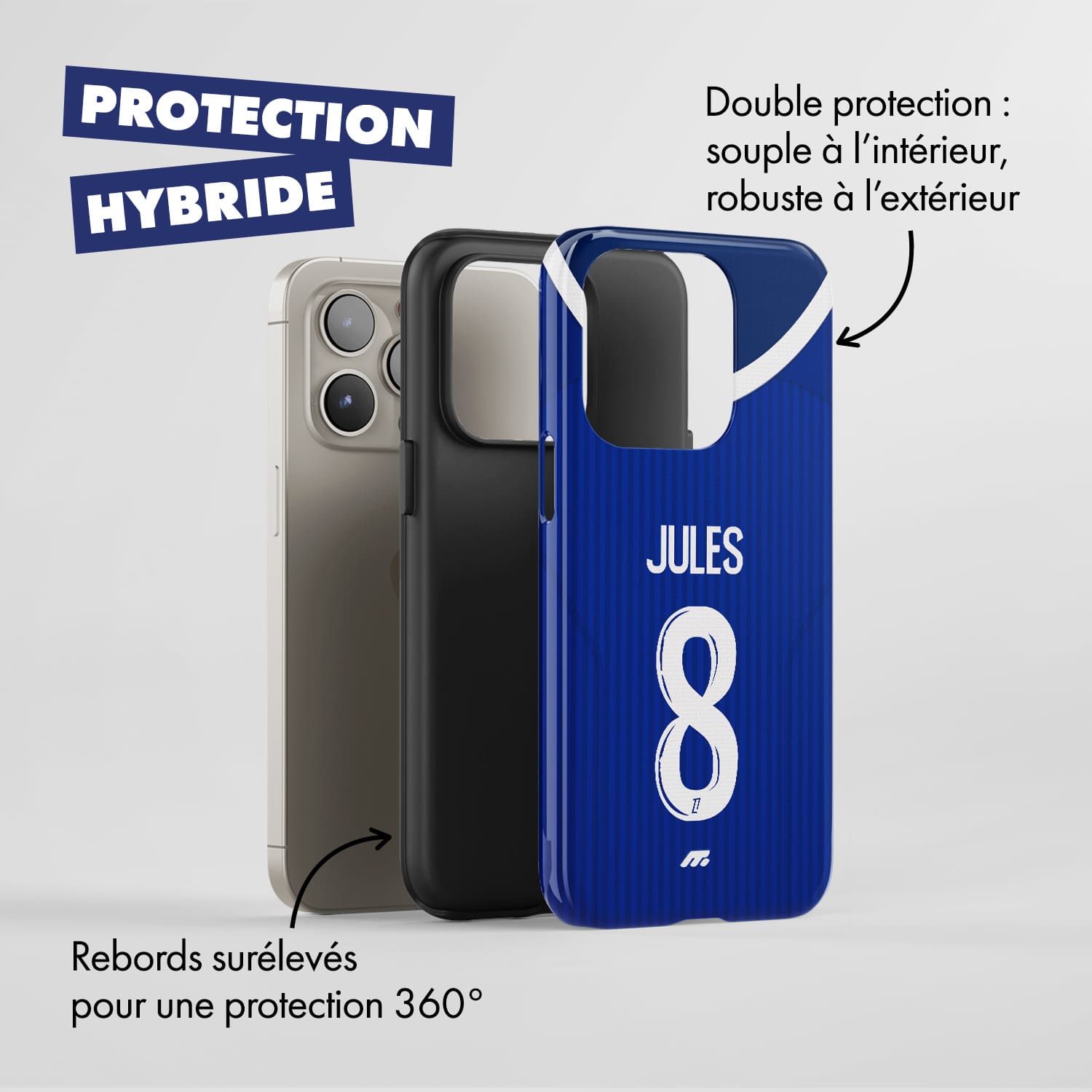 Coque RC Strasbourg football personnalisable pour téléphone