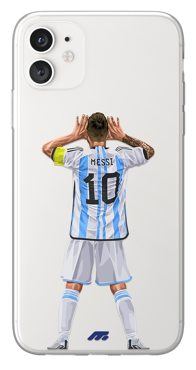 Coque de telephone de Messi avec l'Argentine pour Téléphone