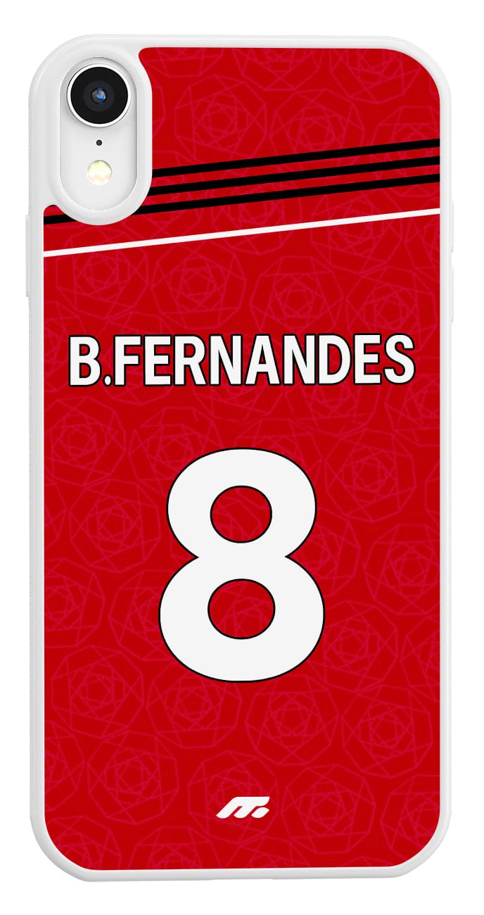 Coque de telephone domicile de Bruno Fernandes à Manchester United pour téléphone