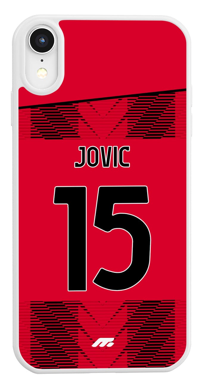 Coque de telephone domicile de Jovic au Milan AC pour téléphone