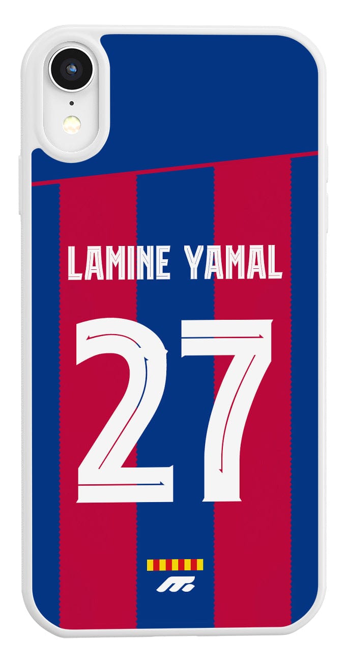 Coque de Lamine Yamal à Barcelone pour téléphone