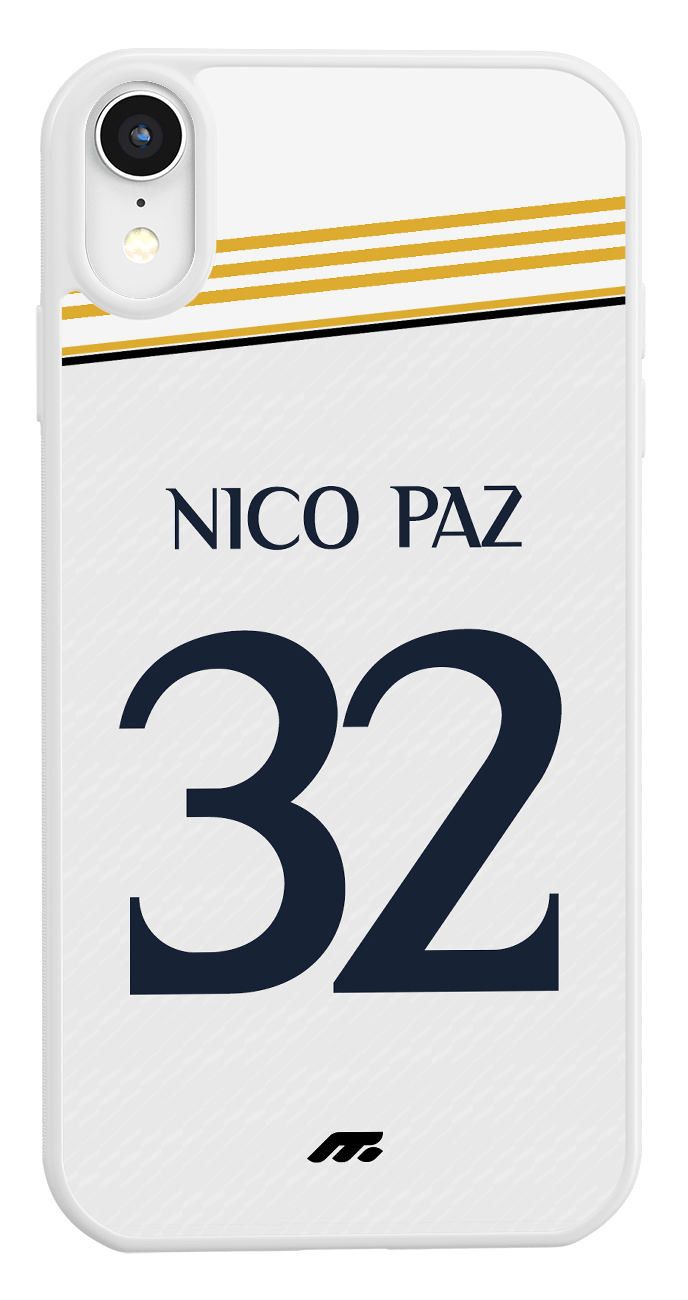 Coque de Nico Paz au Real Madrid pour téléphone