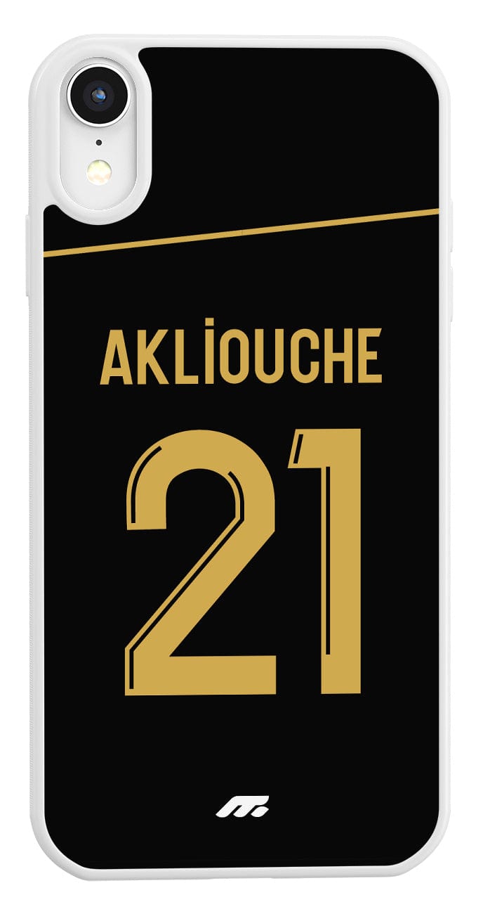 Coque de protection personnalisée de Akliouche à l'AS Monaco pour téléphone
