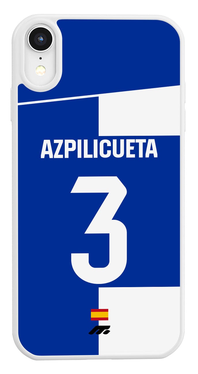 Coque de protection personnalisée de Azpilicueta à l'Atletico Madrid pour téléphone