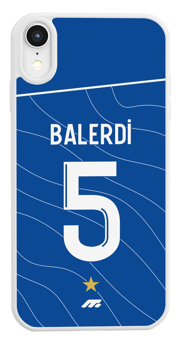Coque de protection personnalisée de Balerdi à l'Olympique de Marseille OM pour téléphone