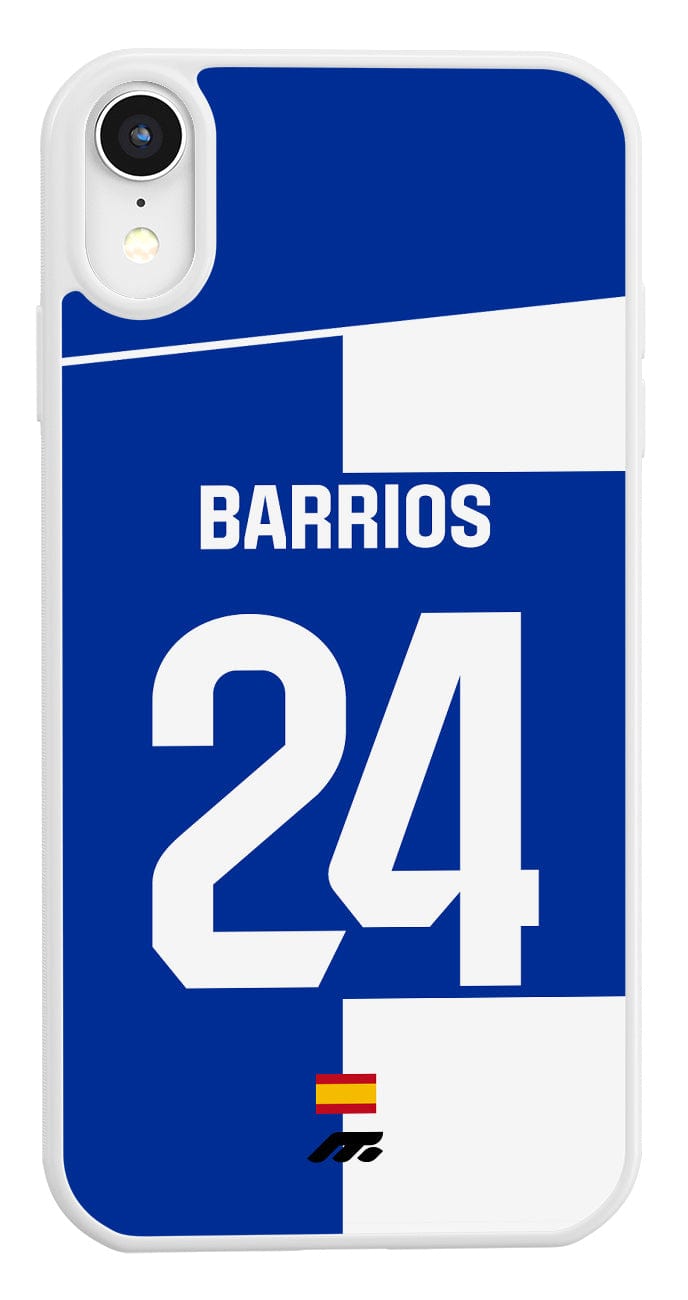 Coque de protection personnalisée de Barrios à l'Atletico Madrid pour téléphone