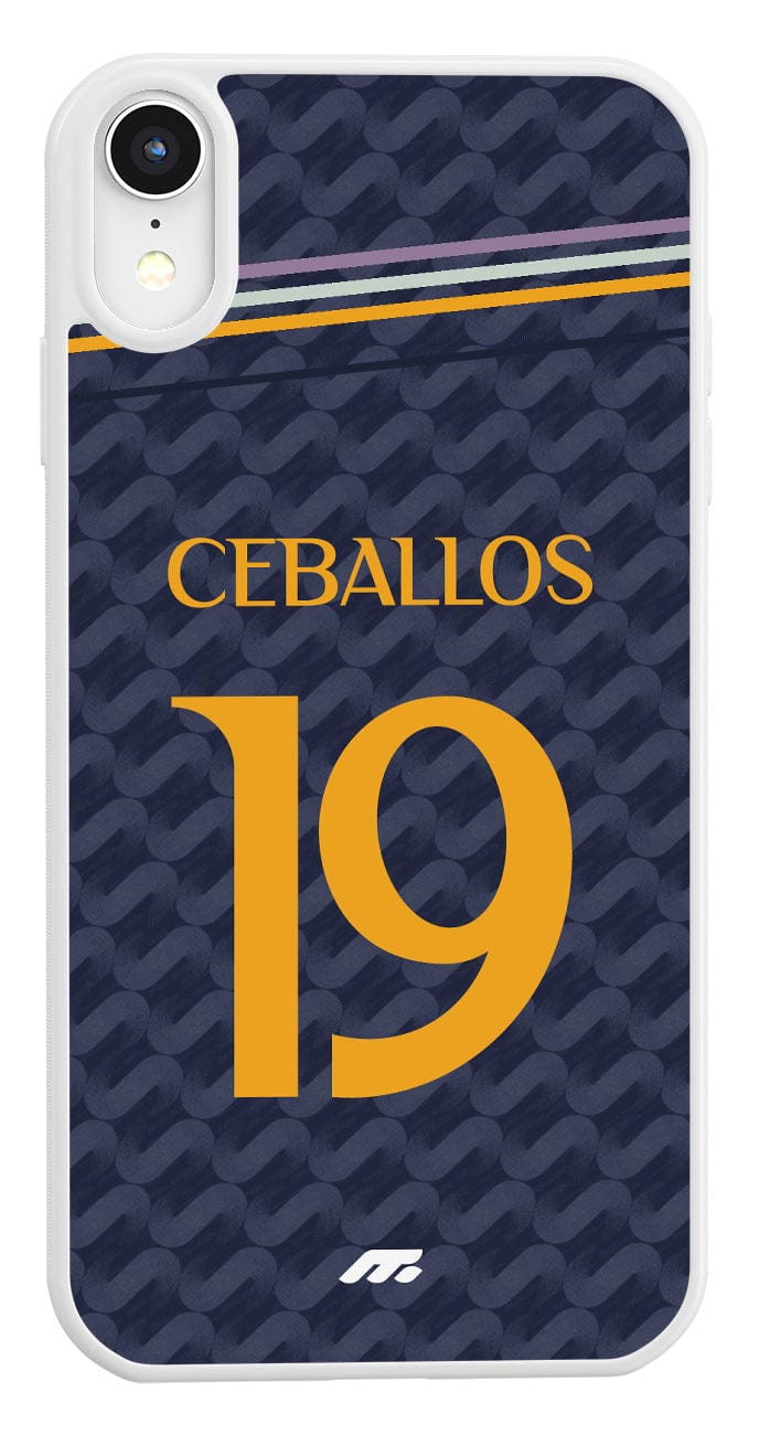 Coque de protection personnalisée de Ceballos au Real Madrid pour téléphone