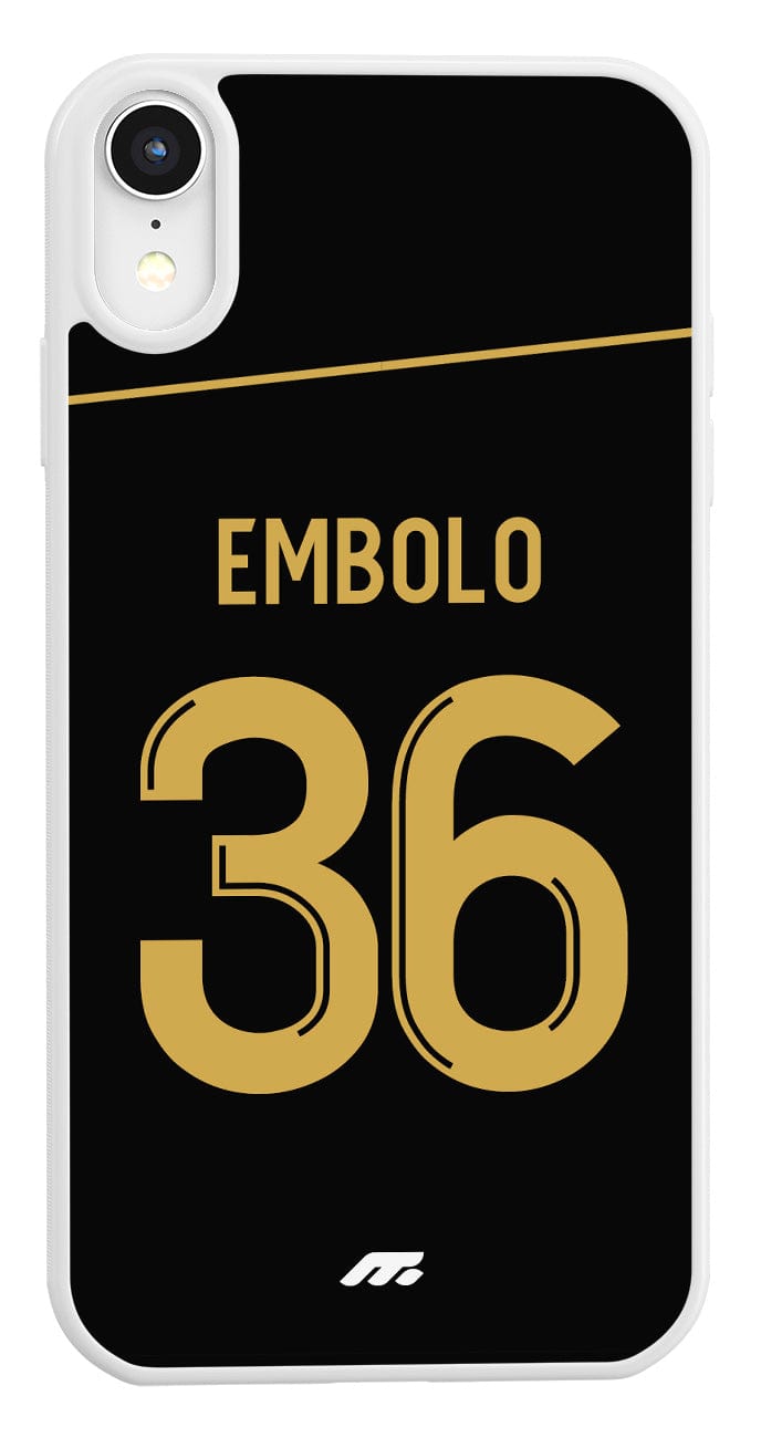 Coque de protection personnalisée de Embolo à l'AS Monaco pour téléphone