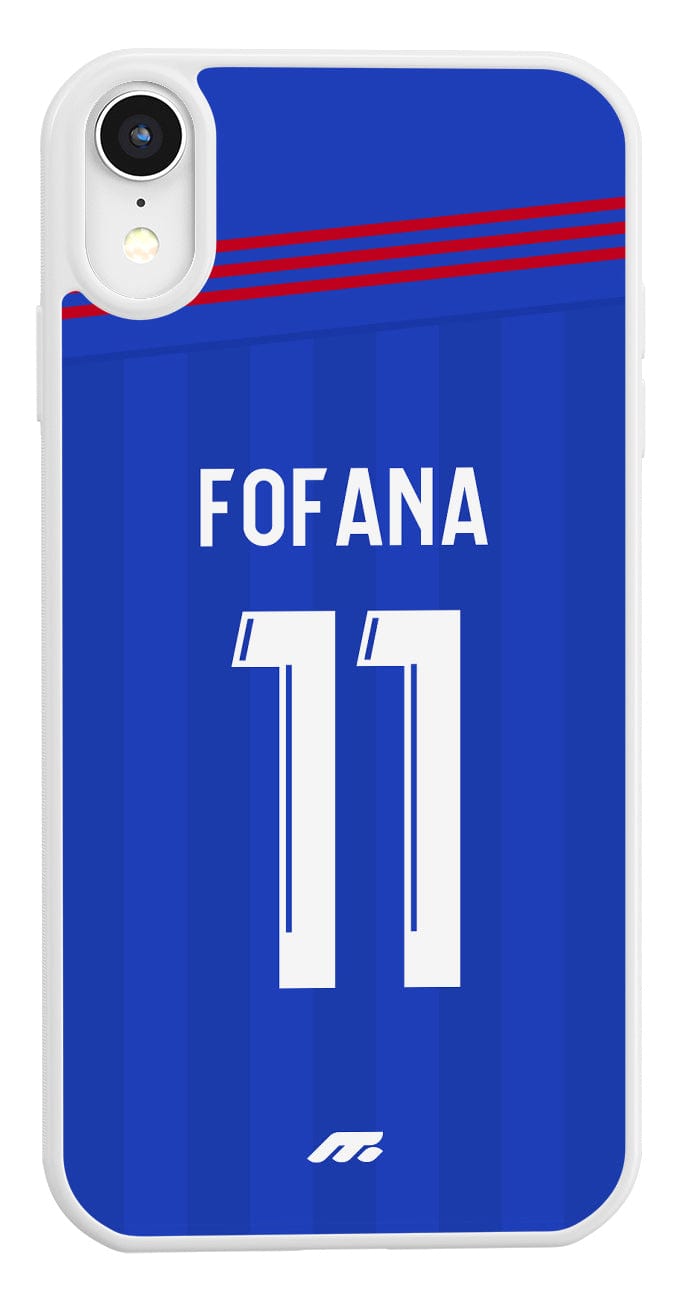 Coque de protection personnalisée de Fofana à l'Olympique lyonnais pour téléphone