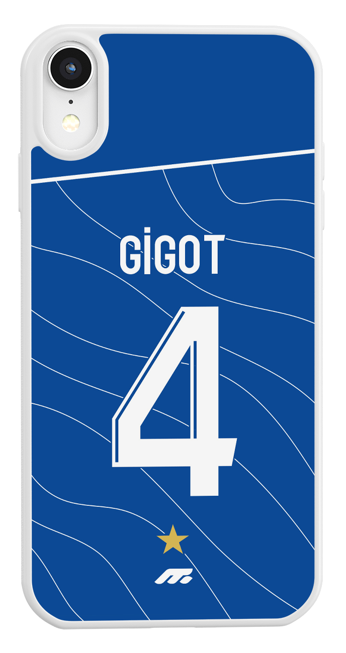 Coque de protection personnalisée de Gigot à l'Olympique de Marseille OM pour téléphone