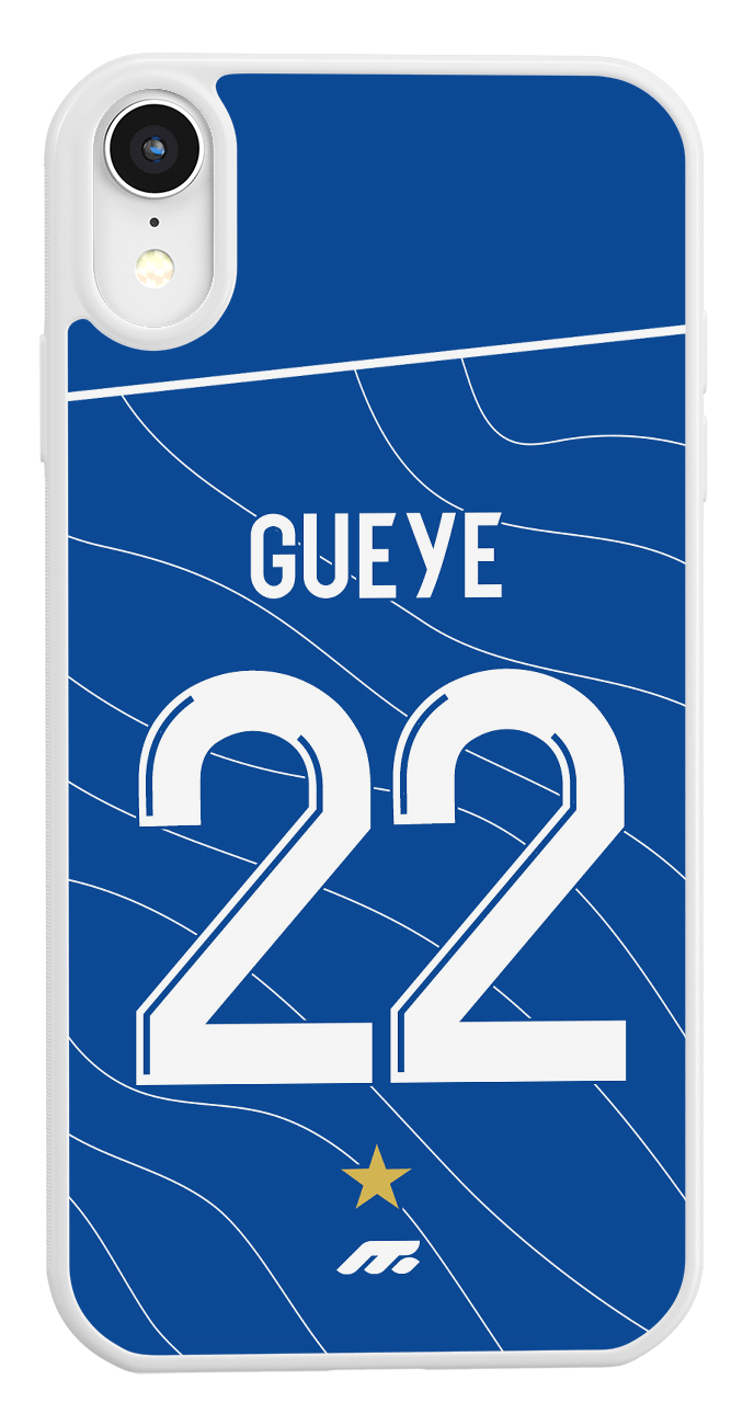 Coque de protection personnalisée de Gueye à l'Olympique de Marseille OM pour téléphone
