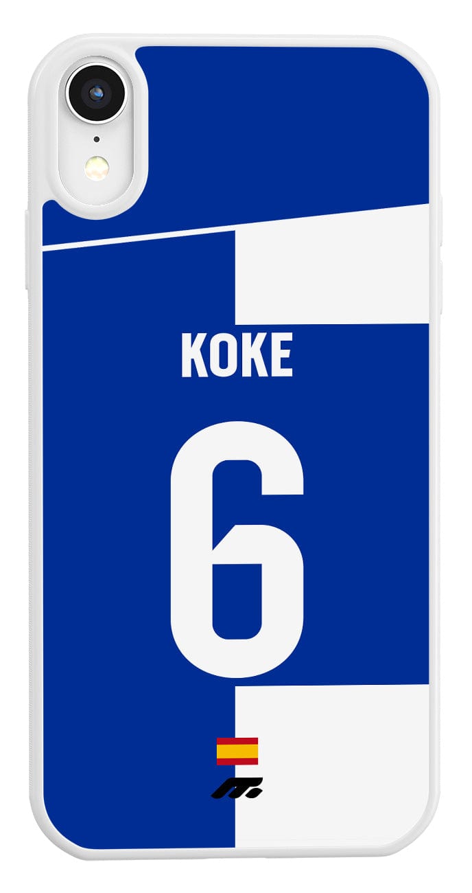 Coque de protection personnalisée de Koke à l'Atletico Madrid pour téléphone