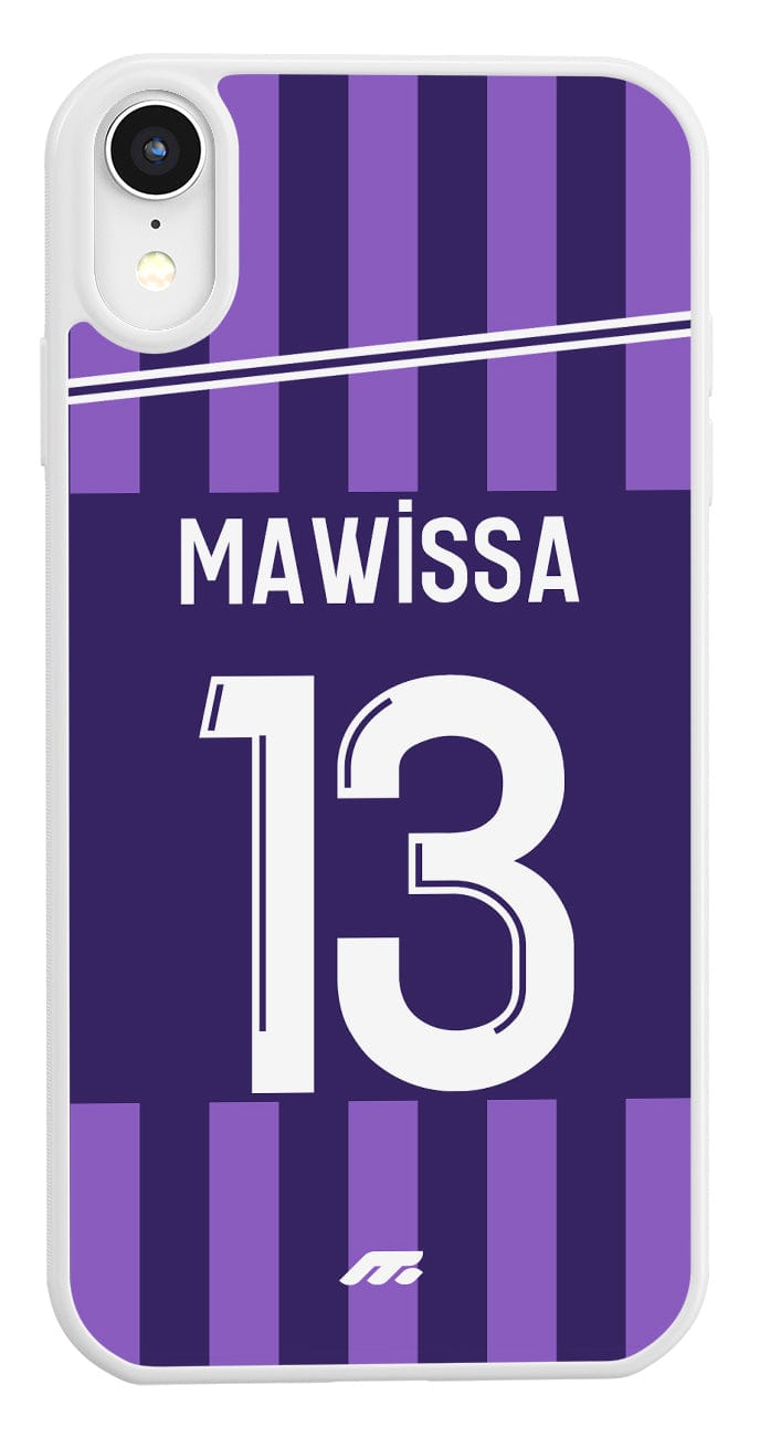 Coque de protection personnalisée de Mawissa au Toulouse FC pour téléphone