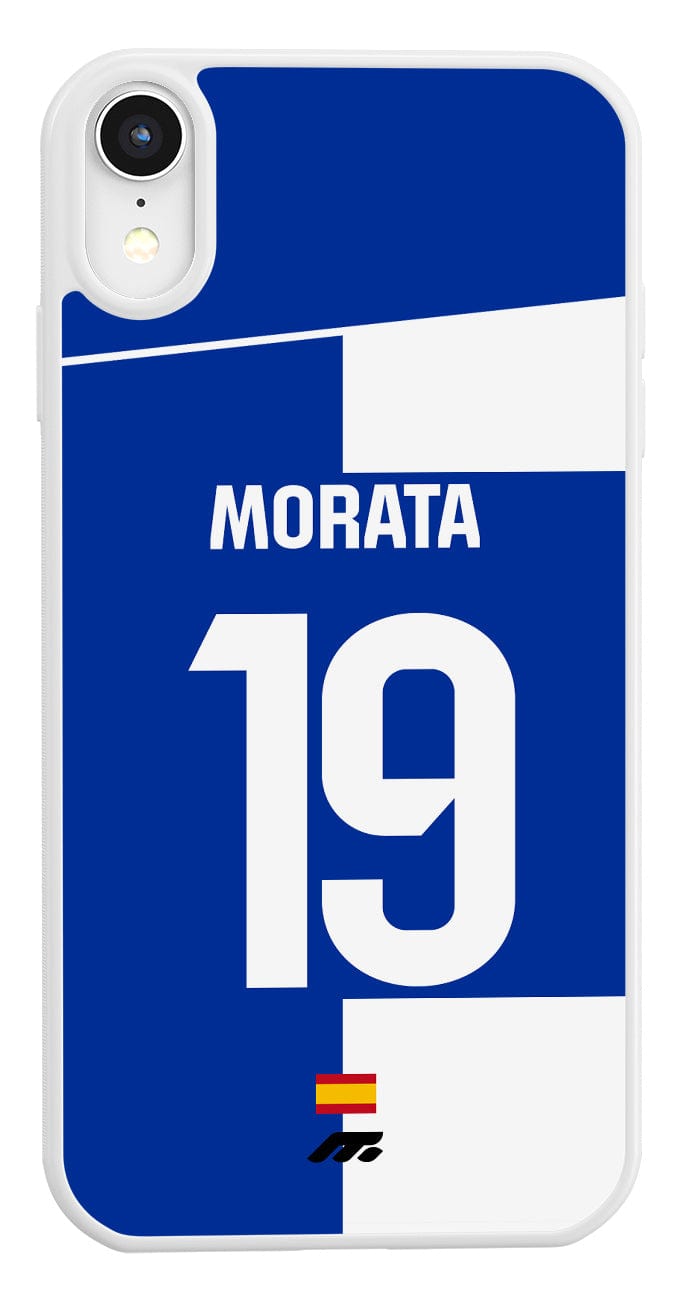 Coque de protection personnalisée de Morata à l'Atletico Madrid pour téléphone