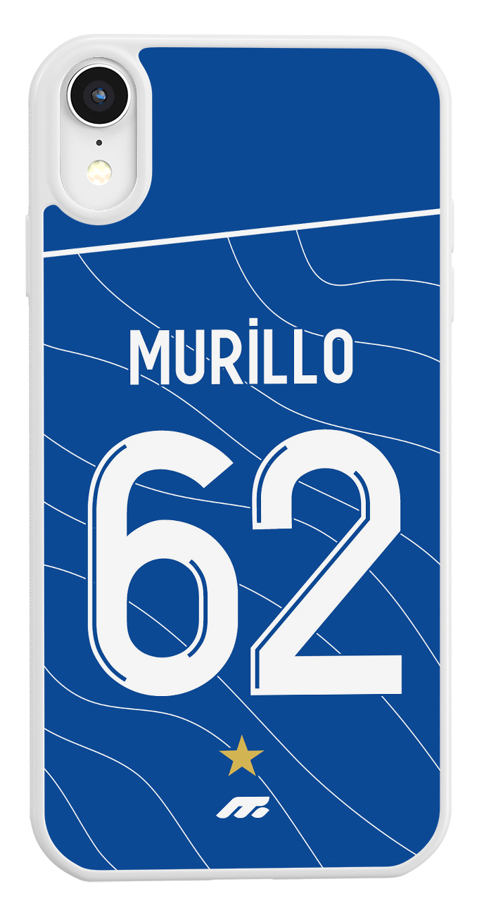 Coque de protection personnalisée de Murillo à l'Olympique de Marseille OM pour téléphone