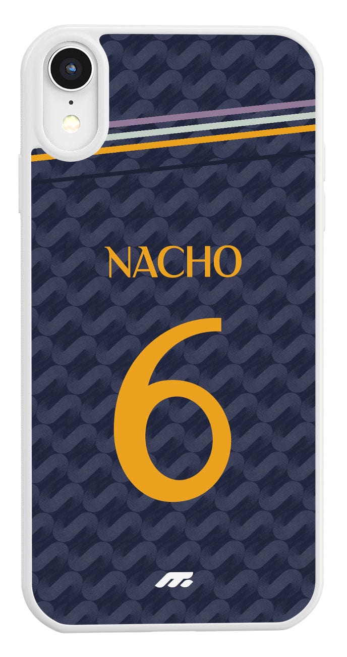 Coque de protection personnalisée de Nacho au Real Madrid pour téléphone