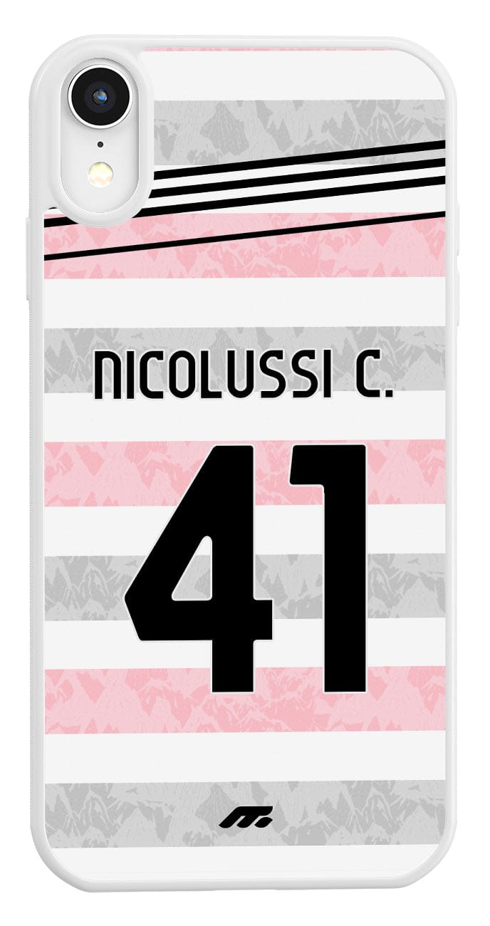 Coque de protection personnalisée de Nicolussi à la Juventus de Turin pour téléphone