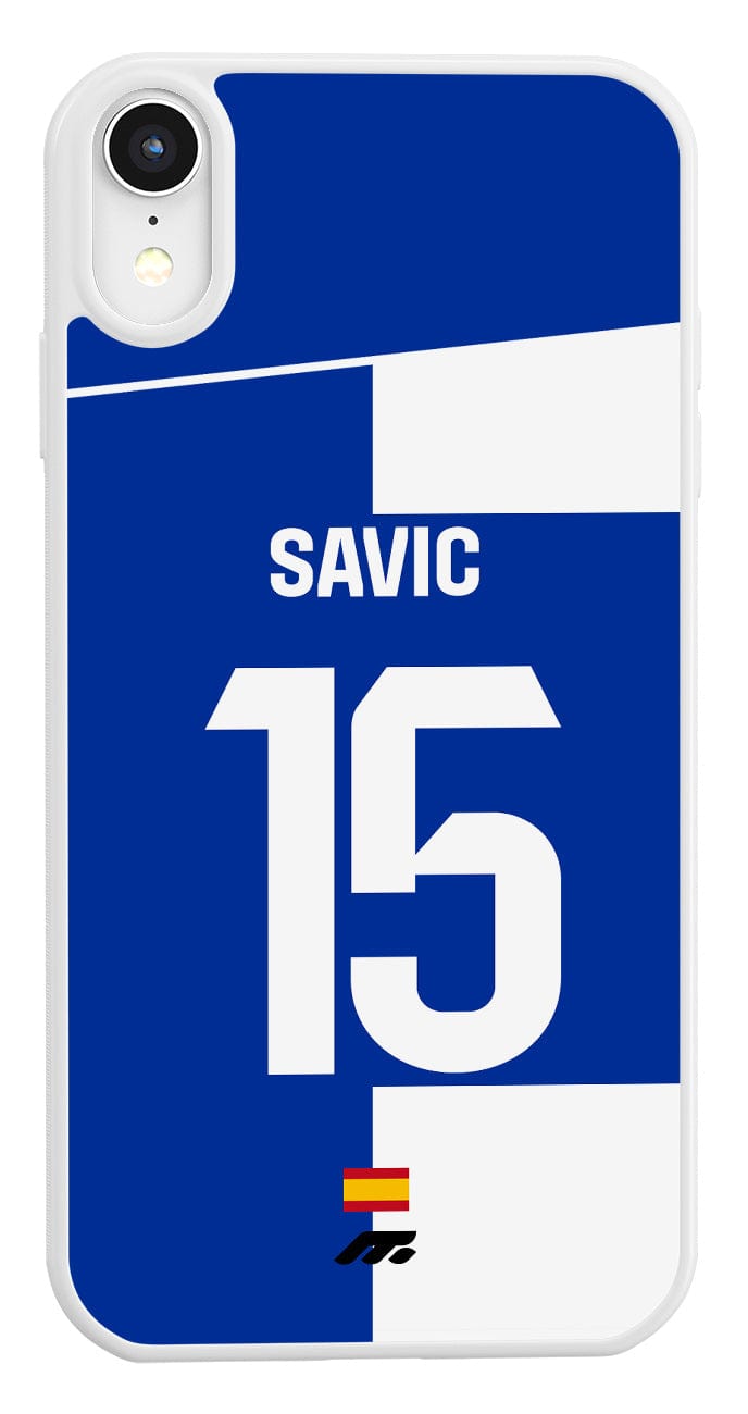 Coque de protection personnalisée de Savic à l'Atletico Madrid pour téléphone
