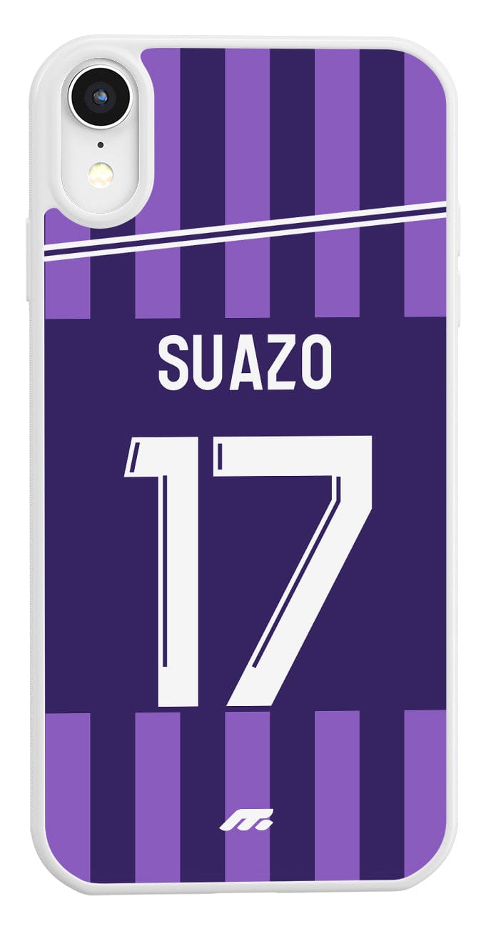 Coque de protection personnalisée de Suazo au Toulouse FC pour téléphone