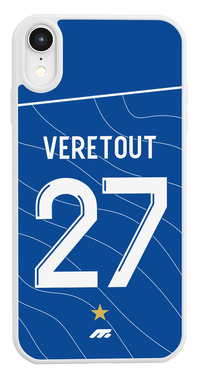 Coque de protection personnalisée de Veretout à l'Olympique de Marseille OM pour téléphone