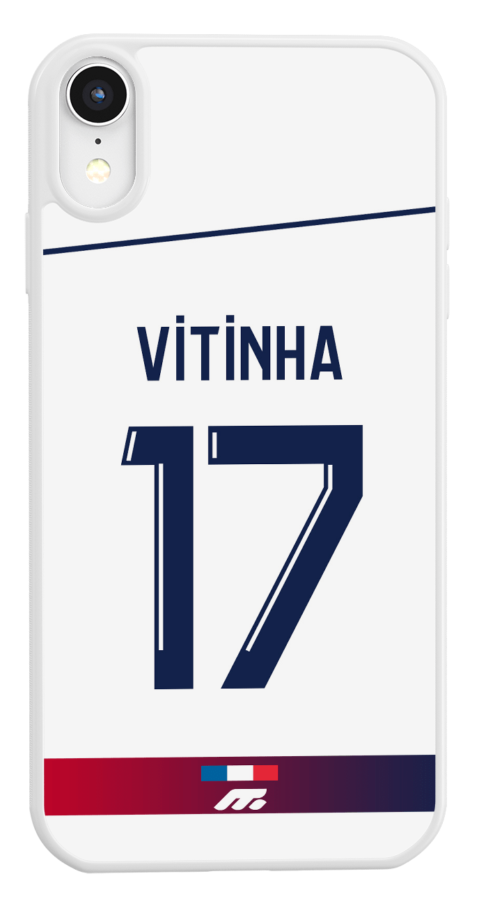 Coque de protection personnalisée de Vitinha au Paris SG pour téléphone