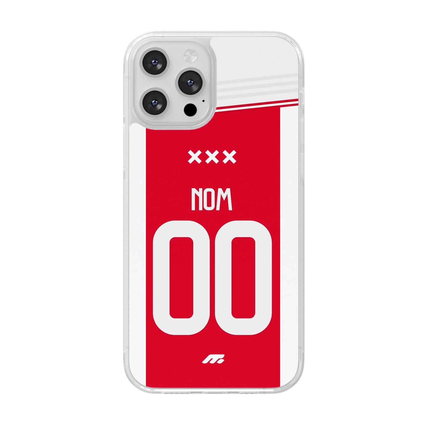 Coque Ajax Amsterdam football personnalisable pour téléphone - iPhone, Samsung, Google, Xiaomi, Oppo