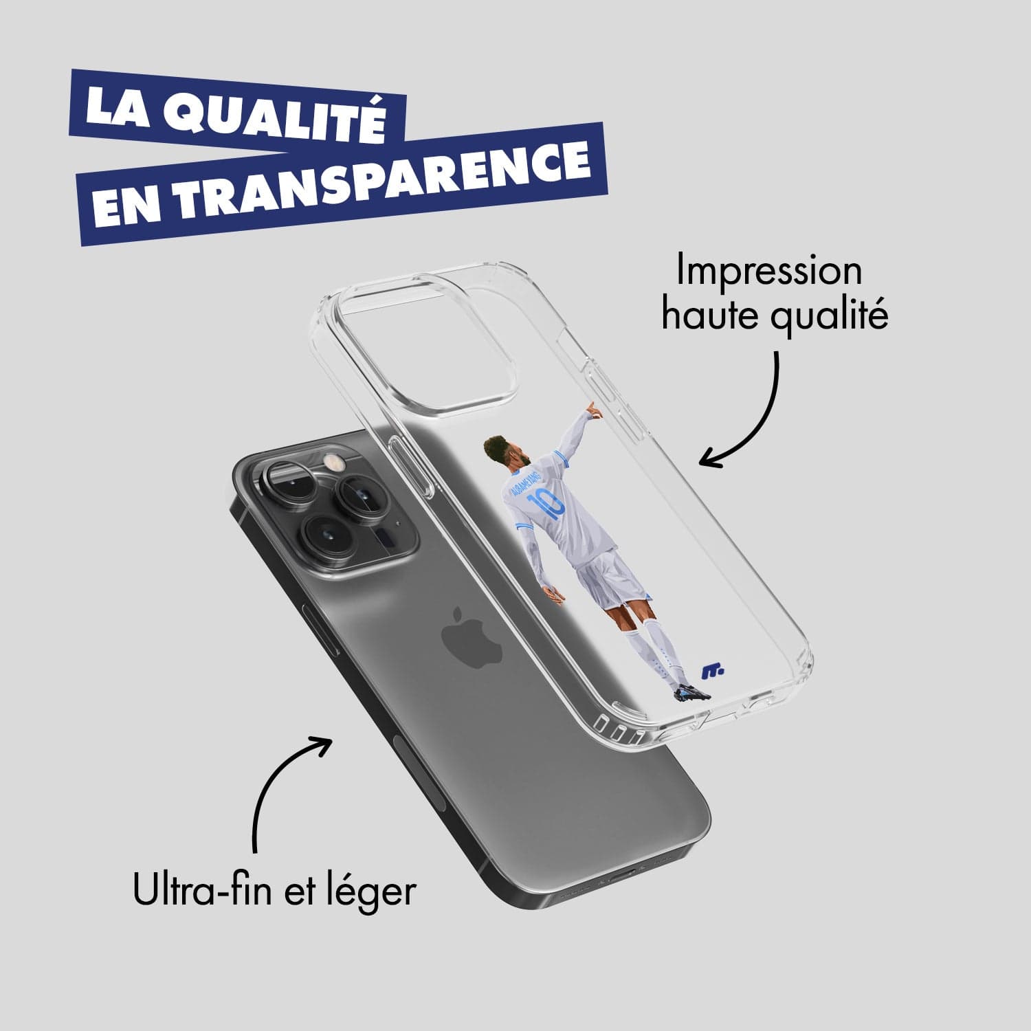 Coque Pierre Emerick Aubameyang  de Football Olympique de Marseille