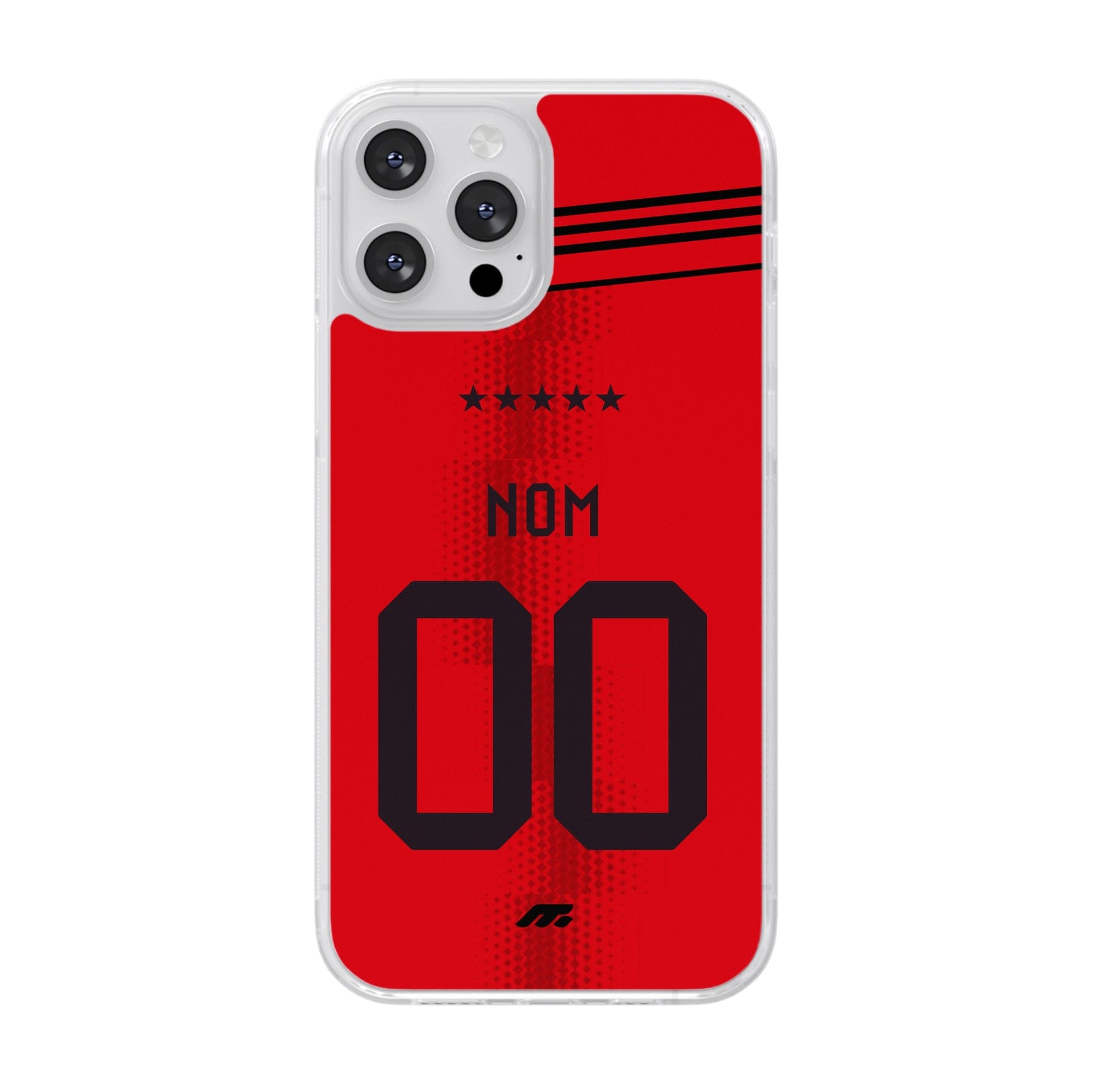 Coque Bayern Munich football personnalisable pour téléphone - iPhone, Samsung, Google, Xiaomi, Oppo