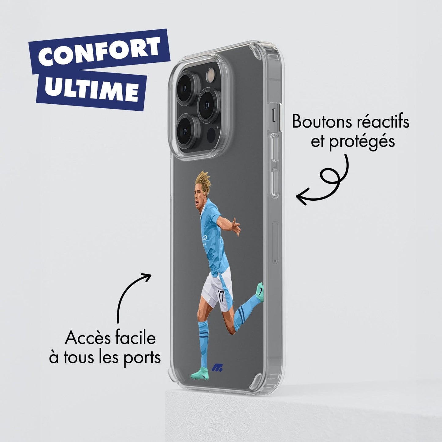 Coque Kevin De Bruyne de Football Manchester City